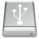 Drive Gray (USB) icon